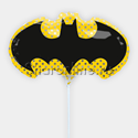 Шар мини-фигура "Бэтмен" эмблема 28 см - изображение 1