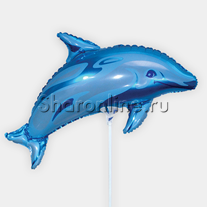Шар мини-фигура "Дельфин" 38 см