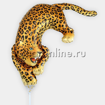 Шар мини-фигура "Дикий леопард" 36 см