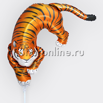 Шар мини-фигура "Дикий тигр" 36 см