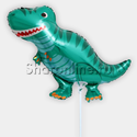 Шар мини-фигура "Динозавр" бирюзовый 41 см - изображение 1