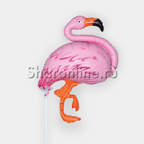 Шар мини-фигура "Фламинго" 41 см