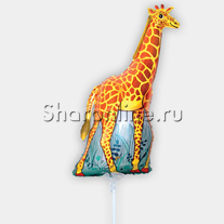 Шар мини-фигура "Жираф" 36 см