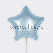 Шар мини-звезда Голубая 23 см