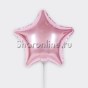 Шар Мини-звезда Розовая 23 см - изображение 1