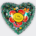 Шар Сердце "Цветок-Улыбка" 46 см - изображение 2