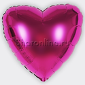 Шар "Сердце" фуше 46 см - изображение 2