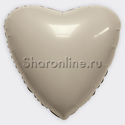Шар Сердце Крем 46 см - изображение 1