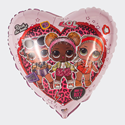 Шар Сердце "Куклы" Рок-звезды 46 см - изображение 1