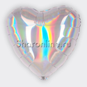 Шар Сердце Перламутр 46 см - изображение 2