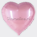Фольгированный шар Сердце розовое 81 см - изображение 1