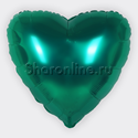 Шар "Сердце" зеленое 46 см - изображение 2