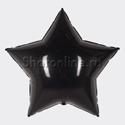 Шар Звезда черная 91 см - изображение 1