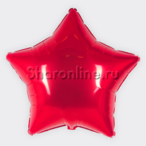 Шар Звезда красная 81 см
