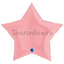 Шар Звезда Макаронс розовая 91 см - изображение 1