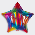 Шар Звезда "Перламутр" радуга 46 см - изображение 1
