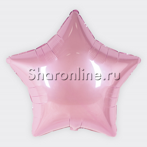 Шар Звезда розовая 81 см - изображение 1