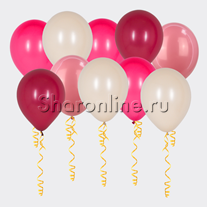 Шары "Багровый рассвет"