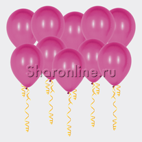 Шары цвета фуксия