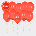 Шары Кораллового цвета 25 см - изображение 1