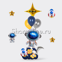 Стойка из шаров "Гравитация"