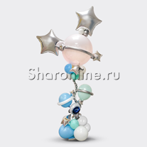 Стойка из шаров "Планеты"