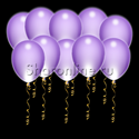 Светящиеся фиолетовые шары с диодами - изображение 1
