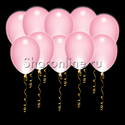 Светящиеся розовые шары с диодами - изображение 1