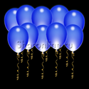Светящиеся синие шары с диодами - изображение 1