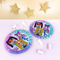 Тарелки "Куклы" 6 шт