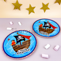 Тарелки "Пиратский Остров" 23 см 6 шт - изображение 1