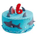 Торт "Акулы" от 3 кг - изображение 1