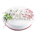 Торт "Белые розы" от 2 кг - изображение 1