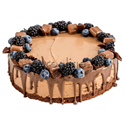 Торт "Шоколадно-карамельный" 1,6 кг - изображение 1