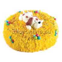 Торт "Собака на поляне" от 2 кг
