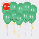 Зеленые шары 25 см - изображение 1